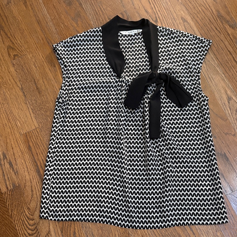 Trina Turk Silk Blouse, size S